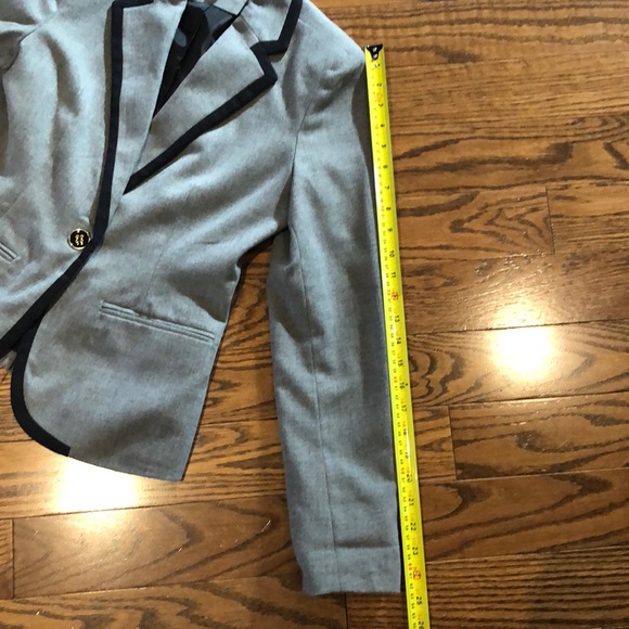 Merona grey blazer in sz 2 - Picture 8 of 8
